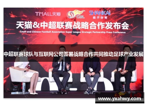 中超联赛球队与互联网公司签署战略合作共同推动足球产业发展